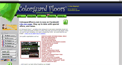 Desktop Screenshot of colorguardfloors.com